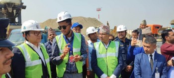 नेपालगन्ज बिमानस्थलको अत्याधुनिक टर्मिनल भवन निरीक्षण